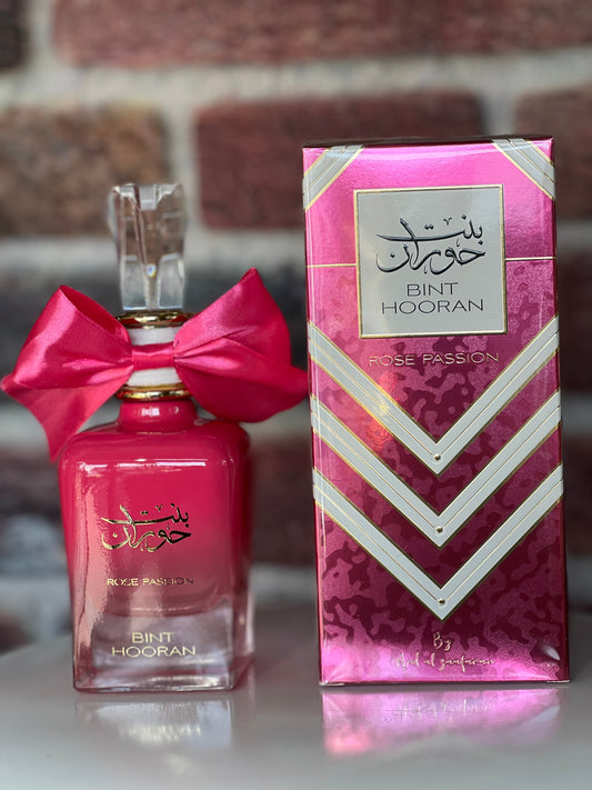 Bint Hooran Rose Passion 100ml Floral Scent for Women