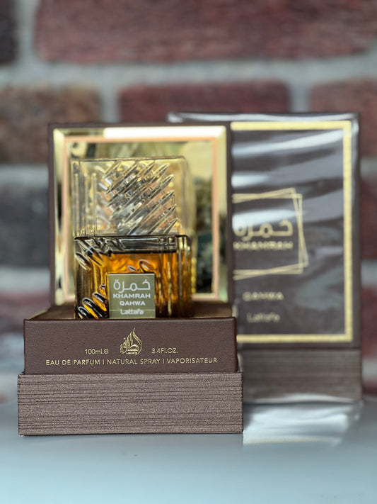 Khamrah Qahwa Eau De Parfum 100 co ml By Lattafa Luxury EDP Perfume 100ml