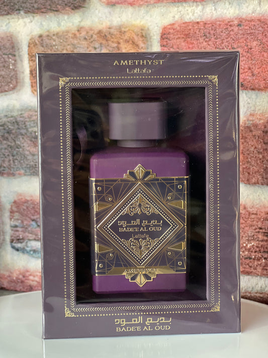 Lattafa Bade'e Al Oud Amethyst 100ml Eau De Parfum Spray